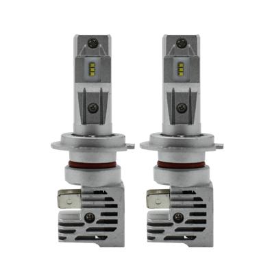 China High Low Beam OEM Headlight Led Bulb High Lumen 5000LM 360 Degree ZES H7 Led Headlights m3 for sale