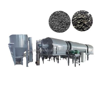 China Continuous Smokeless Carbonization Furnace Coconut Shell Waste Sawdust Carbonization Biochar Furnace for sale