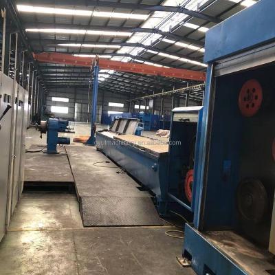 China Large used copper wire drawing drawing machine. Cu/Copper Wire Breakdown Production Line With Annealing for sale