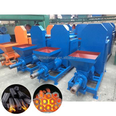 China Plant Waste / Animal Fertilizer Biomass Charcoal Straw Wood Briquette Making Machine for sale