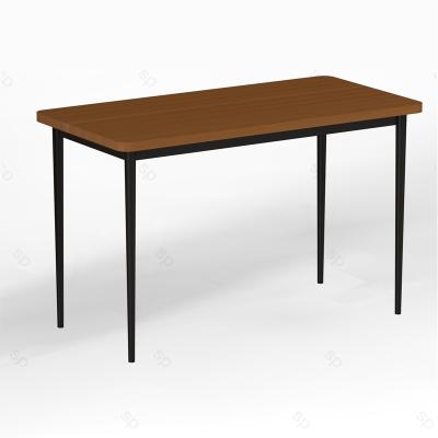 China Latest Design OEM Modern Metal Leg Strong PB Office Furniture Desk KD Computer Table Desk for sale