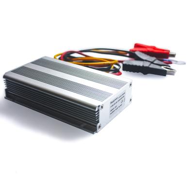 China Automotives Waterproof 12V 24V To 14.5V 2A 4A 8A 116W Step Up Down Adjustable DC 4Cell LiFePO4 DC Voltage Charger 12V To 14.5V DC Charger for sale