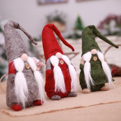 China Fashionable Swedish Christmas Gnome Rudolph Plush Doll Plush Faceless Gnomes Christmas Decorations Handmade Swedish Gnomes for sale