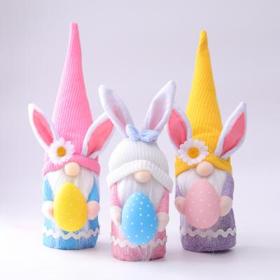 China New Fashionable Rabbit Plush Easter Gnome For Kids Gifts Doll Faceless Easter Decorations For Home Ornaments for sale