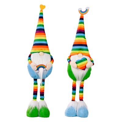 China Tomte Nisse Pride Nordic Norris Faceless Scandinavian Rainbow Gnome Telescopic LGBTQ Doll Decorative Ornaments Encourage Gift Adjustable Gnomes for sale