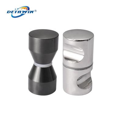 China Modern Premium Stainless Steel Shower Room Glass Door Knobs Pulls Handle for sale