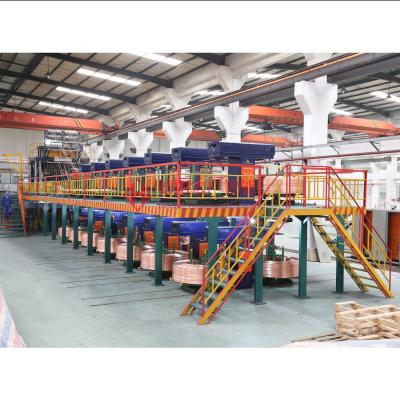 China Annual Oxygen Free Copper Conticaster of Highly Conductive Materials 12000 T Rod Upward Continuous Casting Machine CCM for sale