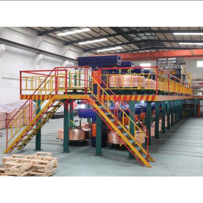 China High Quality High Conductive Materials 12000 T Yearly Copper Rod Wire Up Casting Machine CCM Copper Wire Drawing Machine for sale