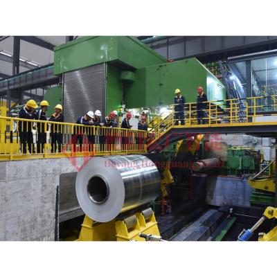 China High Quality 1250-1700 Mm 4 Roller Aluminum Coil Sheet Finishing Machine Cold Rolling Machinery Repairs Workshop for sale