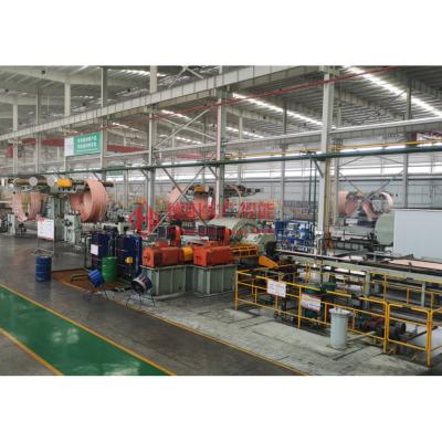 China Machinery Repairs Workshop 20 T/d 4-22mm CCM CCR Copper Tube Pancake Coil Continuous Casting Machine Seamless Rolling Mill for sale