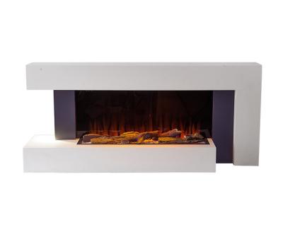 China Hotel Modern Wood Decorative Wall Heater, Insert LED Flame Hanging Remote Control Electric Fireplace for sale