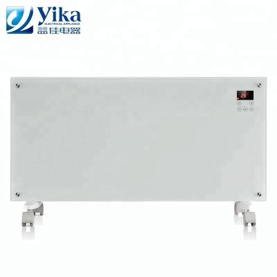 China Latest Style Hotel Electric Heater X Shaped Aluminum Glass Heating Element Panel for sale