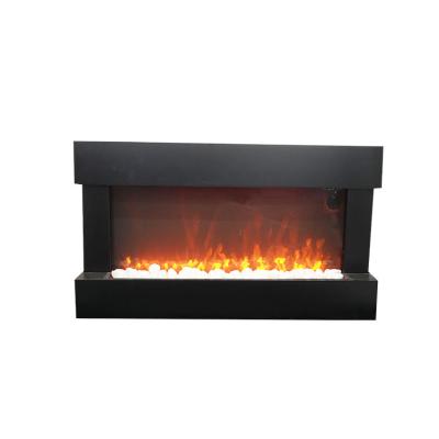 China Latest Hotel Style LED Decorative Wall Mounted Electric Fireplace High Quality Stylish Flame Lights for sale