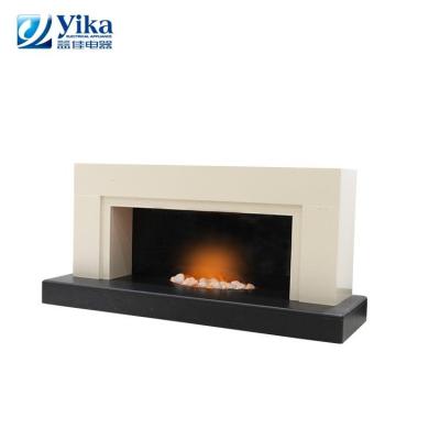 China New Eco-friendly decorative freestanding heating +decorative+Luxury modern design indoor electric fireplace with wood mantel for sale