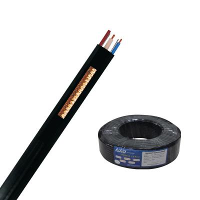 China Industrial Project Use Elevator CCTV Cable Good Flexible Elevator With Steel Messenger / Networking Elevator Cable for sale