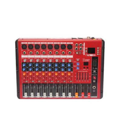 China 16 DSP SMR-801 ELM 8 Channel Mixer Mixer Effect Sound Professional Sound Sound Mixer DJ Mixer Home Music Karaoke for sale