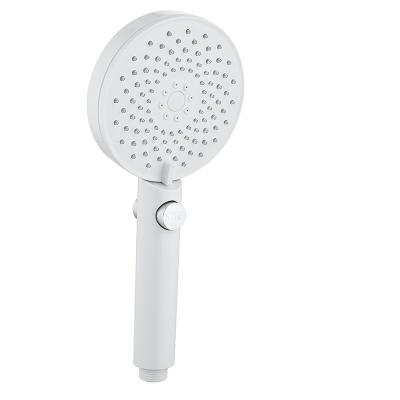 China Modern 4 Functions Hand Held Shower Water Precipitation Saving Showerhead High Pressure Filter With OFF Key for sale