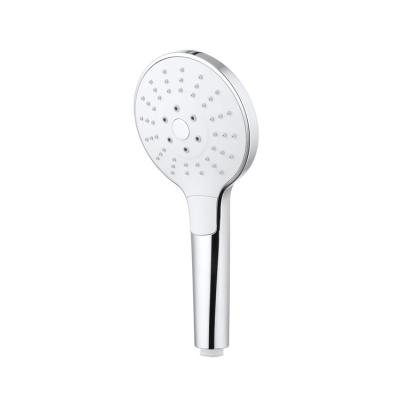 China One Button Switch Function Multiple Shower Modes Modern White Plastic Hand Shower With Spray Jet for sale