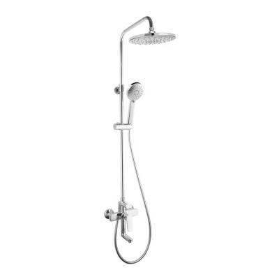 China With Fine Copper Material Slide Bar Shower Set With Faucet for sale