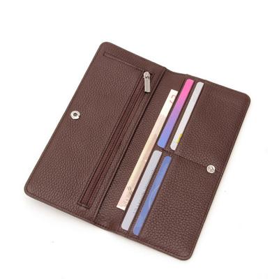 China Carteira Wallet Luxury Brand Men's Wallet New RFID Men's Wallet Long Business Clutch Bag Slim Thin Leather Coin Purse for sale