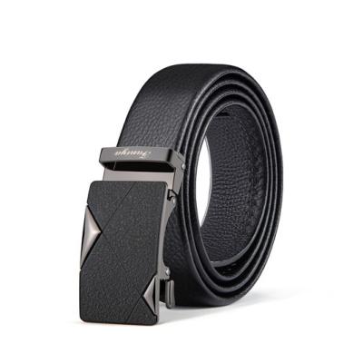 China Q6145 2021 Luxury Adjustable Custom Genuine Leather Waist Belt 35 Mm Leather Men Belts for sale