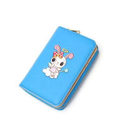 China RFID fashion branded ladies purse wallet wholesale luxury long printed leather wallets for trendy women for sale