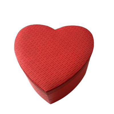 China Luxury Handmade Chocolate Box Eco-friendly Wedding Chocolate Box Heart Shaped Chocolate Gift Box Packaging for sale