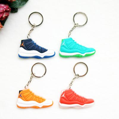 China Promotion/Custom Key Chain Shoes 3d Mini Sneaker Metal Custom Keychain Charm Gift Holder Accessories Gifts Bag for sale