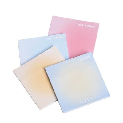 China 2022 new arrivals custom sticky notes self-adhesive memo pad for stationery, business, office use, study for sale