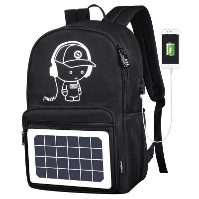 China With USB Waterproof Solar Bag Solar Backpack For School Students Solar Panel Bag For Solar Panel Travel Travel Bag for sale