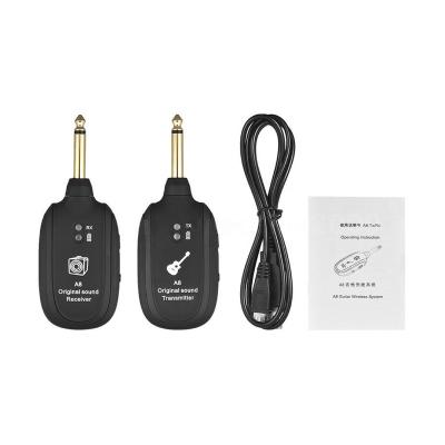 China Built-in Rechargeable Wireless System GUITAR GUITAR Guitar Transmitter Electric Receiver Element Wireless Transmitter for sale