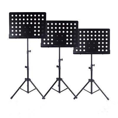 China Iron Music Conductor Holder Folding Steel Music Stand Adjustable Sheet Music for sale