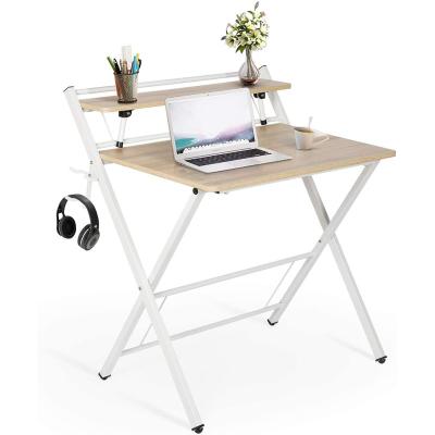 China Adjustable (Height) Home Office Small Computer Desk Simple Smart Folding Desk For Living Room for sale