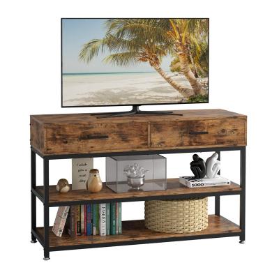 China (Size)Adjustable Industrial TV Stand 55 Inch TV Stand With Drawers TV Stand Console Table Entertainment Center For Living Room for sale