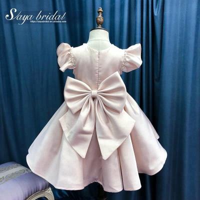 China short bridesmaid princess wedding dress for 3 year old girls for sale