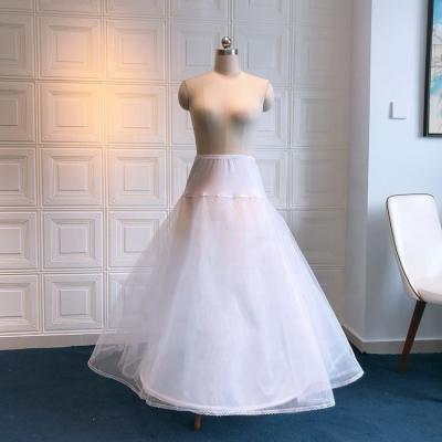 China Women Wedding Accessories Petticoat Skirts Petticoat One Circle For Wedding Dress Ball Gown Tulle Techniques Original Bridal Material Type for sale