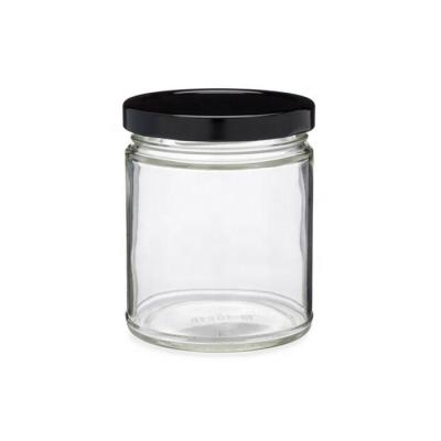 China Freshness Preservation Plant Food Grade Glass Jar Jars 8oz Food Storage Glass Jar for sale