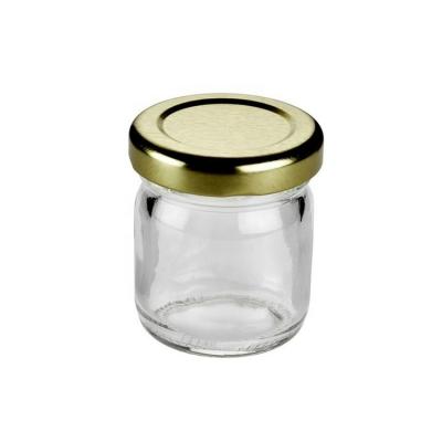 China Custom 100ml luxury empty food storage small food bpa free kitchen packing jar for jam for sale