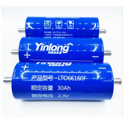 China Original High Quality Storage Solar Power Systems 2.3V 45Ah 66160 Cell Lithium Titanate Battery Lto Batteries for sale