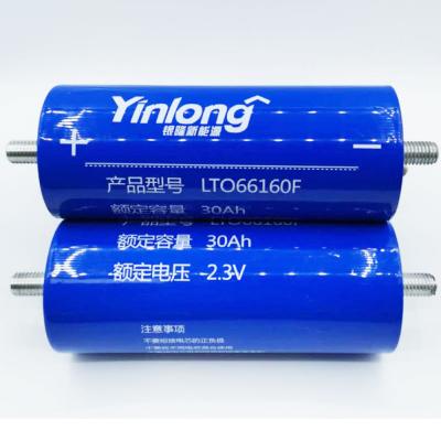 China Electronics Vehicles Factory Price LTO 2.3V 30Ah 35Ah 40Ah 66160 Lithium Titanate Battery Oxide Battery Cells Solid State Battery for sale