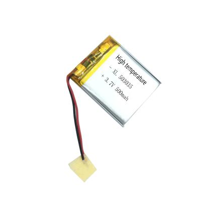 China Toys polymer battery 503035 3.7v 500mah high temperature resistant lithium battery for sale