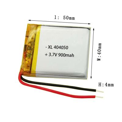 China Toys 404050 900mah 3.7v Factory Price Rechargeable Polymer Battery Suitable For Medical Equipment for sale