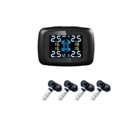 China Universal Wireless Internal PC TPMS Car Tire Pressure Monitor System with Color Screen for sale