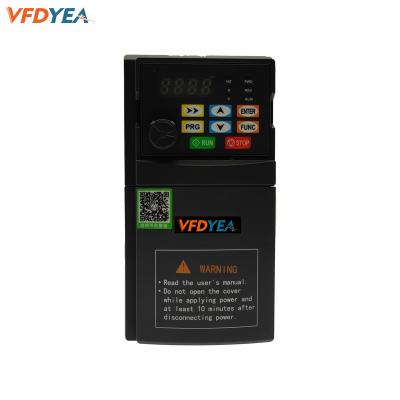 China Best Price 4A 0.75kw 170 78 135mm AC220V-240V 50Hz/60Hz Single Phase AC Drive Frequency Converter VFD VSD for sale