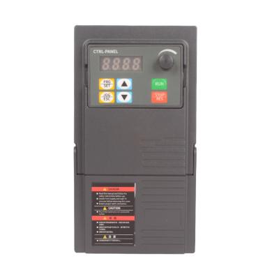 China RQ 230V 3 PH Input 2.2kw 3HP VFD Variable Frequency Drive Inverter 220V 3PH Output 187*86*144 mm for sale