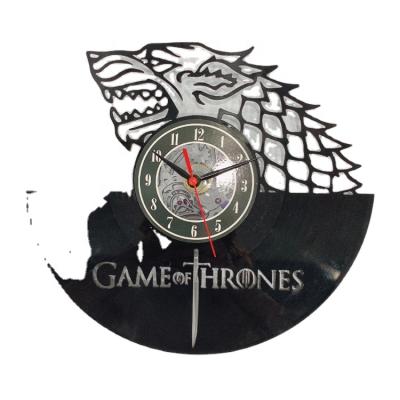 China Customized creative custom design clock vinyl record decoretion wall clock true for sale