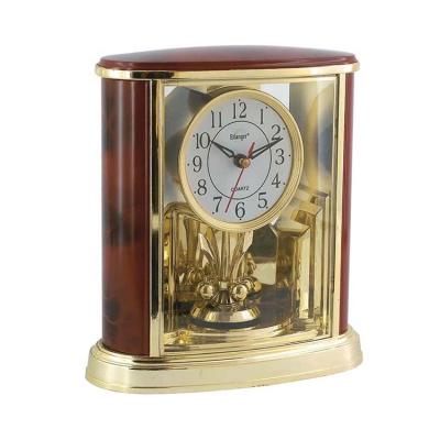 China OEM Acceptable Classic Antique Table Clock Customize Table Clock Quartz Desk Clock for sale