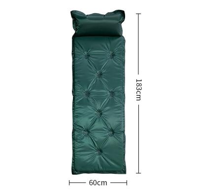 China Foldable Portable single inflatable bed mattress Waterproof Camping Mummy Inflatable Air Mattresses for sale