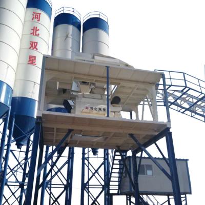 China Construction worksÂ   HZS60 Stationary Water Mix Concrete Batching Plant In Ethiopia for sale