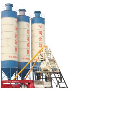 China Construction worksÂ   HZS50 application of brick making machine stationary concrete batching plant for sale